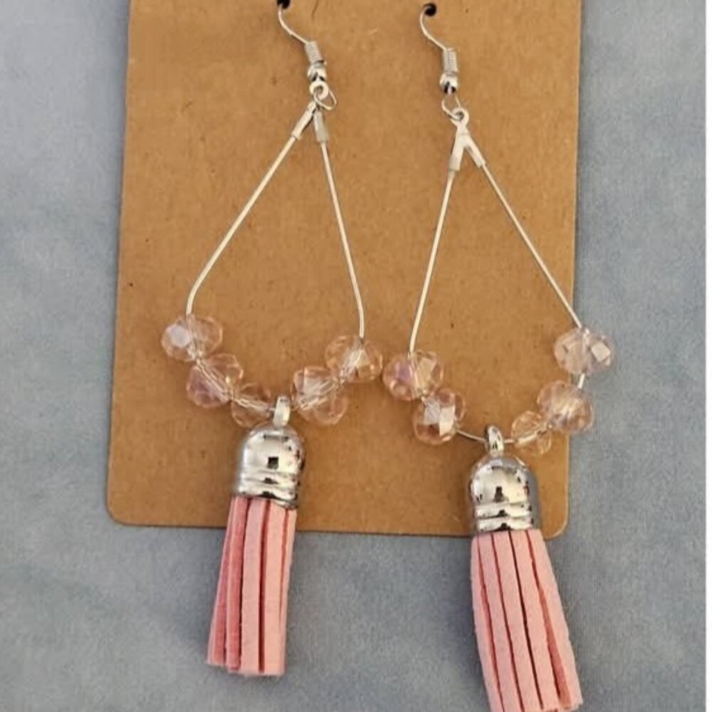 Handmade Teardrop Earrings - All (4) Earrings Included